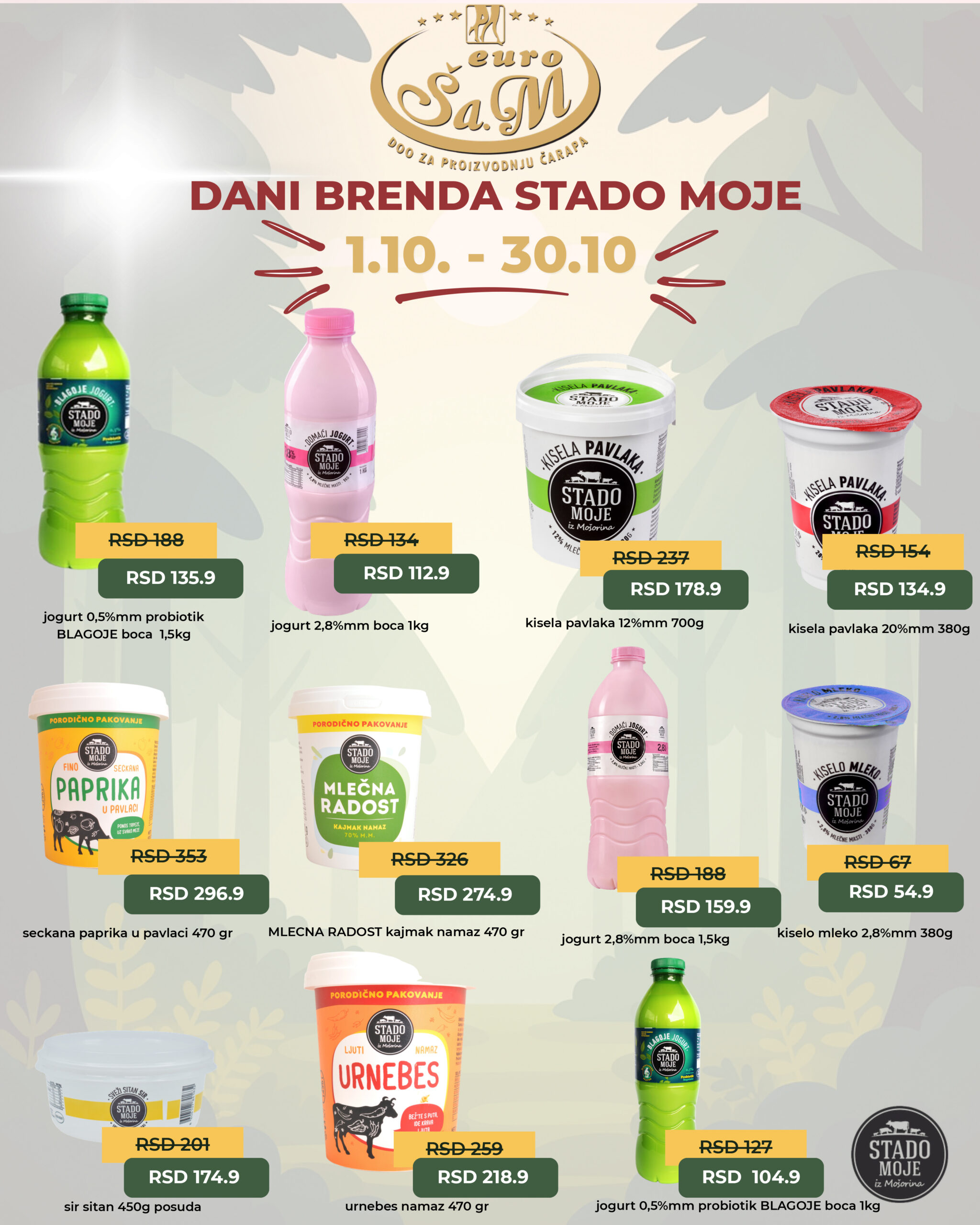 Euro Ša.M<br />
eurosam<br />
akcija<br />
dani brenda