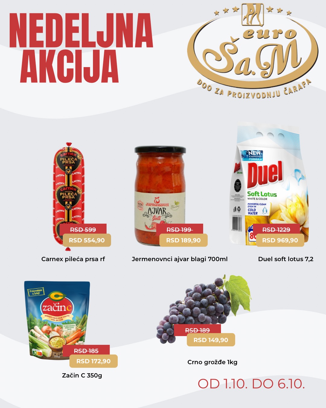 Euro Ša.M<br />
eurosam<br />
akcija